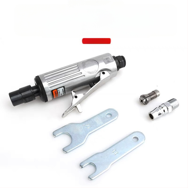 Пневматична машина за гравиране и шлайфане със ъглов накрайник, компактна въздушна шлайфмашина за полиране