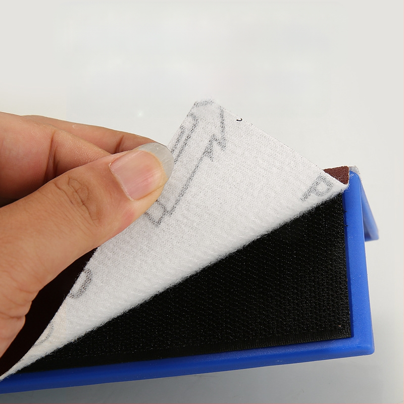 Teleskopinis glaisto laikiklis iš aliuminio lydinio, su Velcro pagrindu, sausam glaisto šlifavimui ant lygių sienų