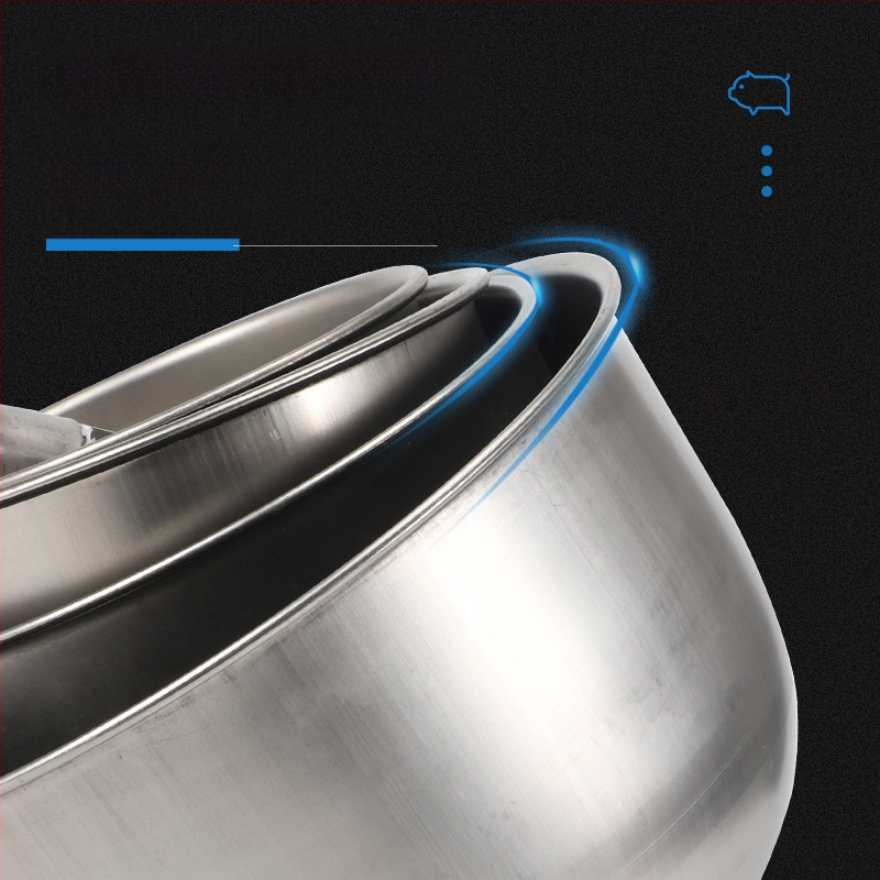 Удебелена кръгла питейна купа от неръждаема стомана за прасета и свине майки