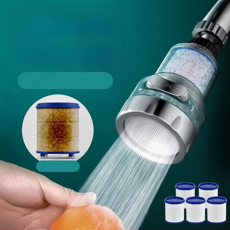 Mājas izlietnes filtrs ar trīs ātrumu universālo savienojumu, pret šļakstīšanos. Materiāls: ABS; Modelis: 22/24 mm; Pārklājums: elektroplēšana; Uzstādīšana: griežams vītņojums; Darba temperatūra: 0–80°C; Nominālais spiediens: 1 bar.