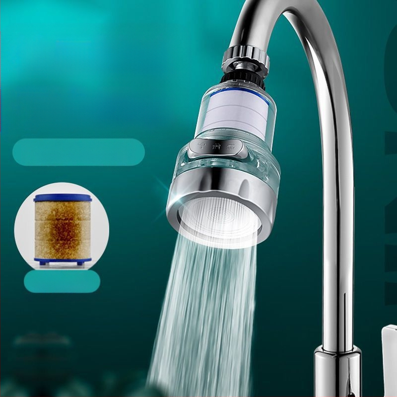 Mājas izlietnes filtrs ar trīs ātrumu universālo savienojumu, pret šļakstīšanos. Materiāls: ABS; Modelis: 22/24 mm; Pārklājums: elektroplēšana; Uzstādīšana: griežams vītņojums; Darba temperatūra: 0–80°C; Nominālais spiediens: 1 bar.