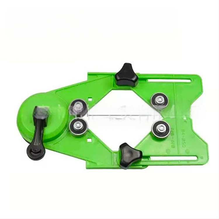 Позиционер за дупки при плочки и стъкло с вакуумен държач — прецизен инструмент за пробиване