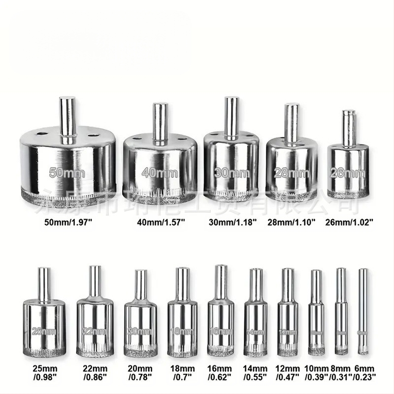 Позиционер за дупки при плочки и стъкло с вакуумен държач — прецизен инструмент за пробиване