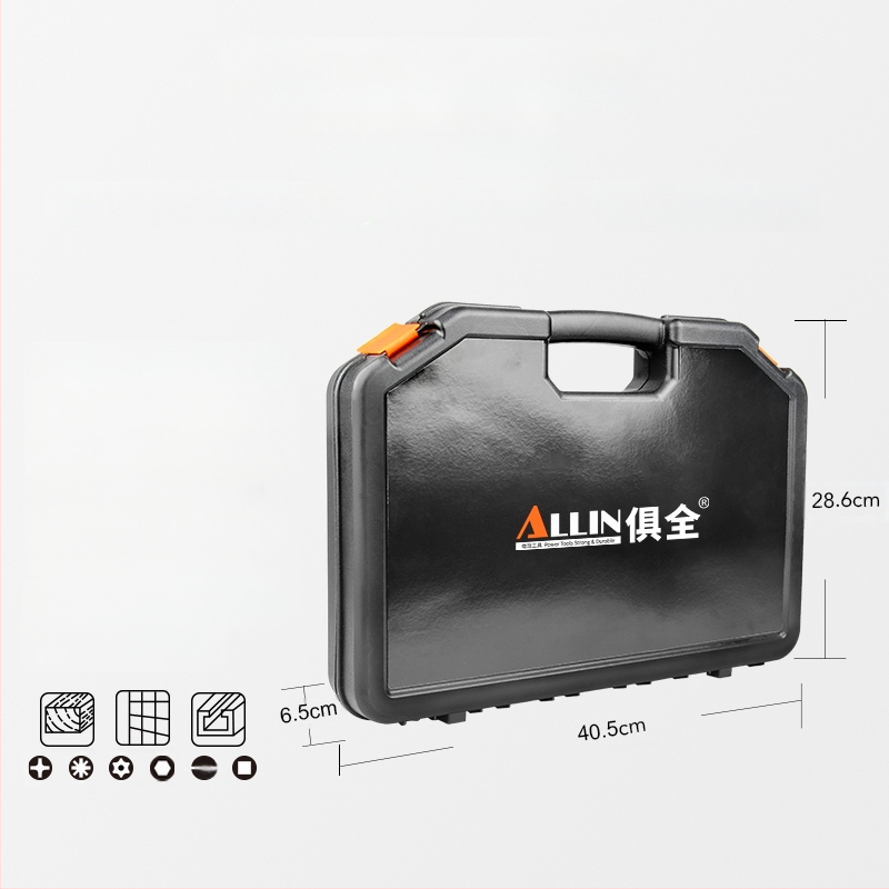 Многофункционален комплект спирални свредла за дърво и строителство; подходящ за керамични плочки и стъкло; включва бит за отвертка и разширител