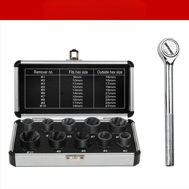 Многофункционален комплект спирални свредла за дърво и строителство; подходящ за керамични плочки и стъкло; включва бит за отвертка и разширител