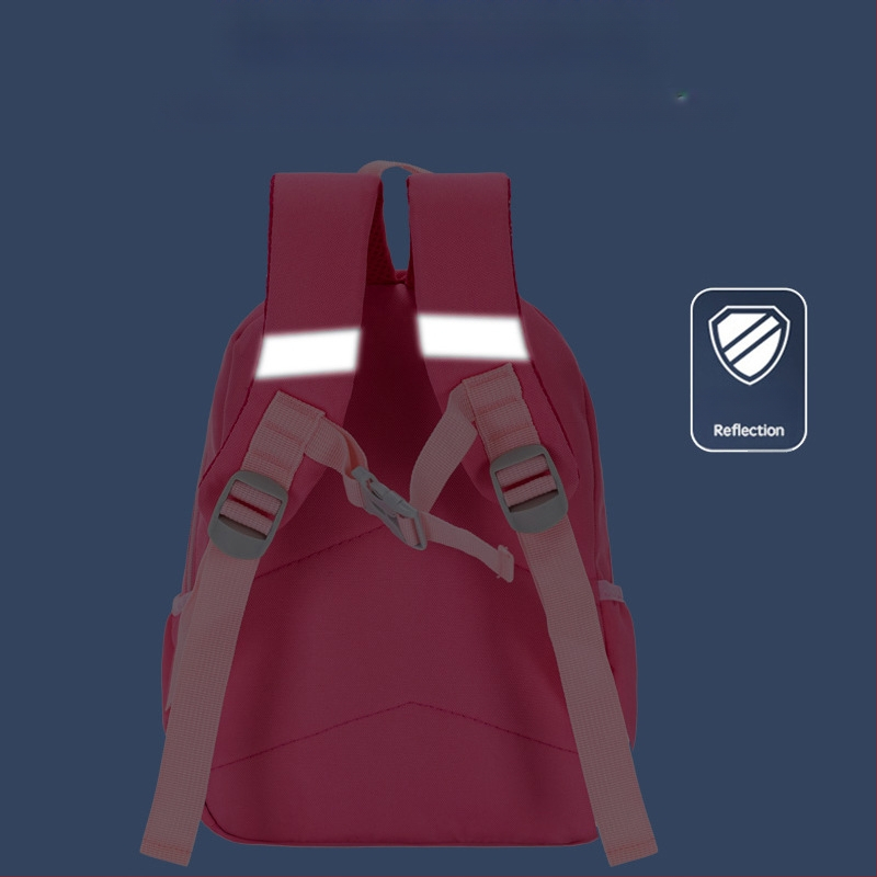 Unisex bērnudārza mugursoma no Oxford auduma, elpojoša, ūdensizturīga un ļoti viegla, mīļa dzīvnieku raksts