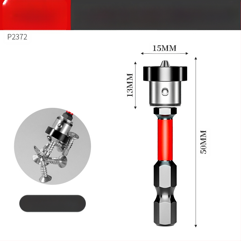 Pramonės klasės kryžminės galvutės atsuktuvų bitas gipso kartono plokščių, plastikinis korpusas