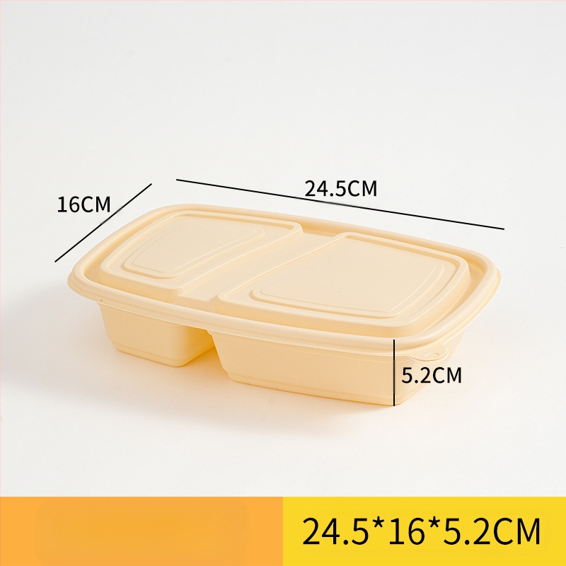 Egyszer használatos ebédes doboz japán stílusban egy személyre szóló, több rekeszes, különböző kapacitásokkal, 2 mm vastagságú, biológiailag lebomló anyagból, testreszabható