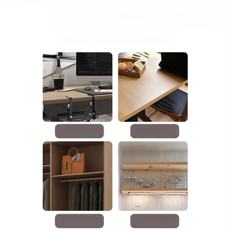 Zem galda kabelu pārvaldības organizators datu kabeliem – uzstādīšana bez urbšanas, Silk Yi Power Factory