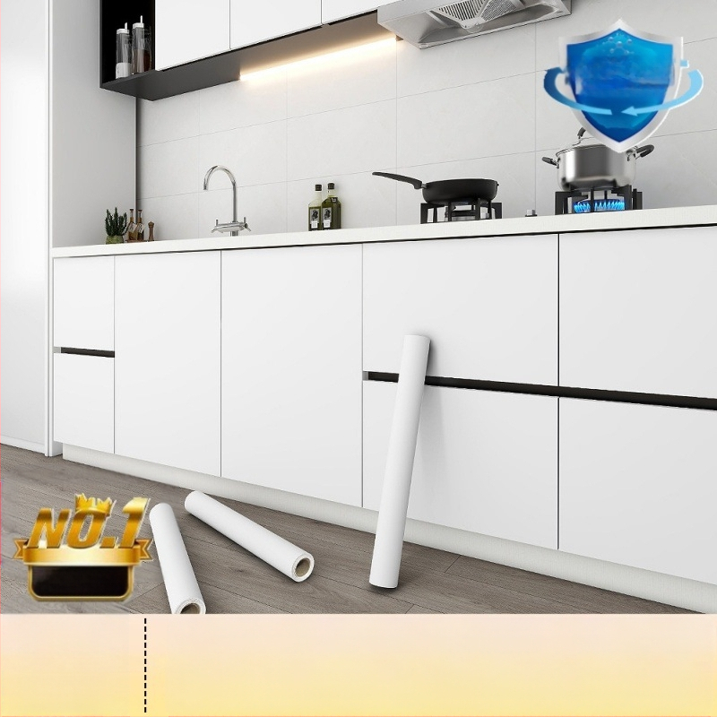 Savarankiškai klijuojama spintos plėvelė – spalvų modifikavimas, odos imitacijos tekstūra, alyvos atsparumas, vandens atsparumas ir drėgmei atsparus remontui.