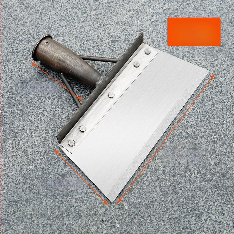 Mangano plieno sniego kastuvė su dantyta mentele, skirta žemės ūkiui, galvijų laikymui ir namų tvarkymui