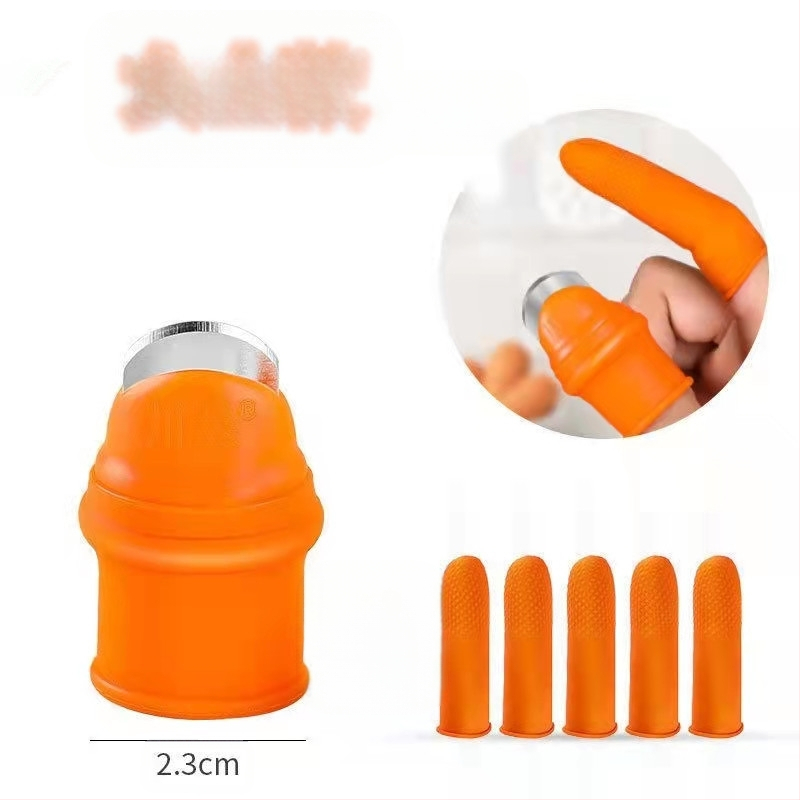 Нож за беритба на плодове и зеленчуци — малък резец за обиране на боб, череши, грозде и чушки; дизайн с щипков връх и нож за палец