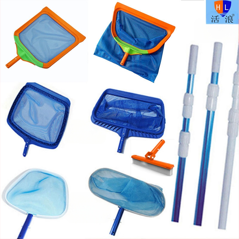 Sieťka na lístie pre bazén s hliníkovým rámom a hustou sieťkou, vhodná pre hlbokú aj plytkú vodu