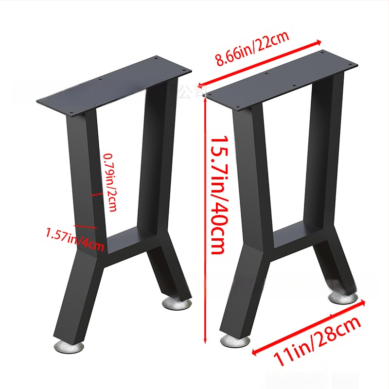 Железен скоба за крак на маса – модерен стил, железен арт дизайн, модел 1611