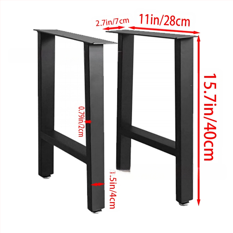 Железен скоба за крак на маса – модерен стил, железен арт дизайн, модел 1611