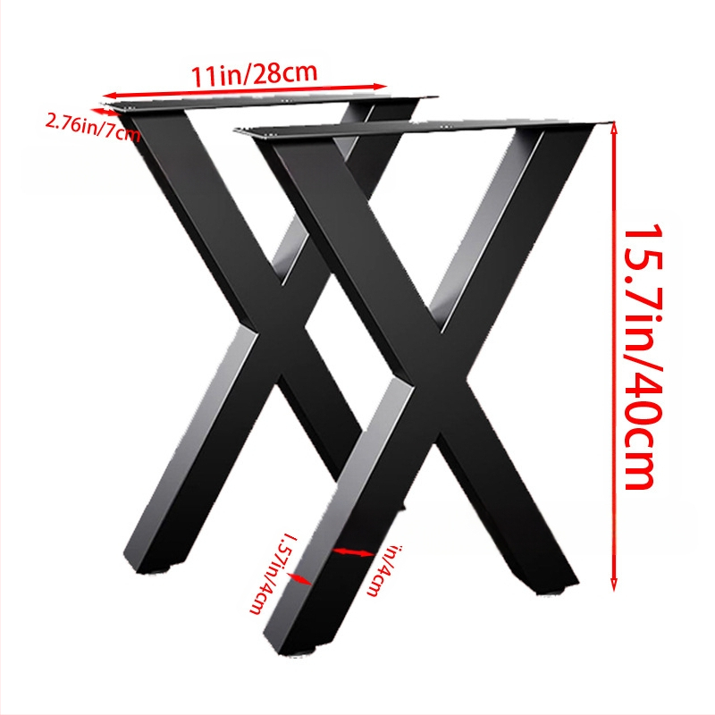 Железен скоба за крак на маса – модерен стил, железен арт дизайн, модел 1611