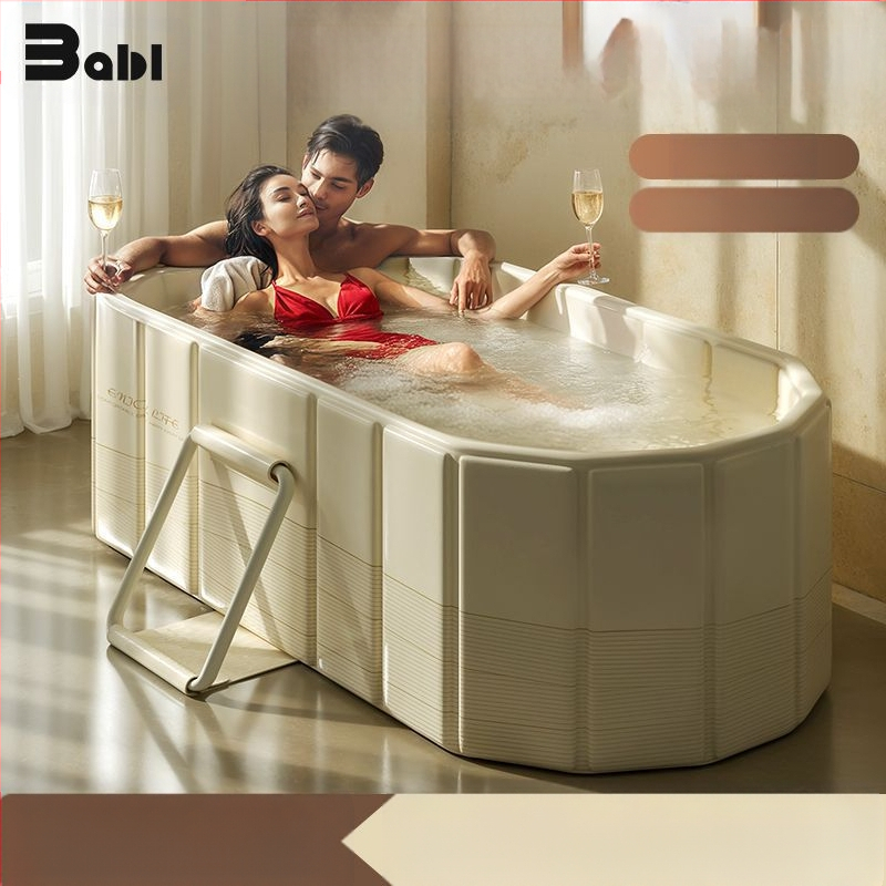 Senxi sulankstoma vonia – tarpaulin iš medžiagos, viso kūno vonia namų naudojimui, suaugusiems ir vaikams