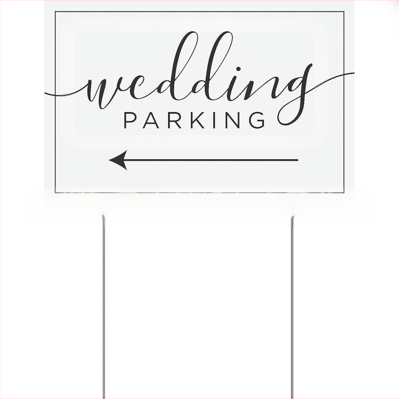 Διακοσμητική πινακίδα κήπου με βέλος για εξωτερικό γάμο και κατεύθυνση αυλής