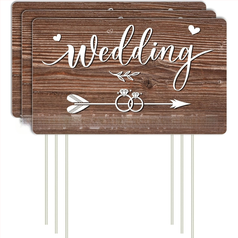 Διακοσμητική πινακίδα κήπου με βέλος για εξωτερικό γάμο και κατεύθυνση αυλής
