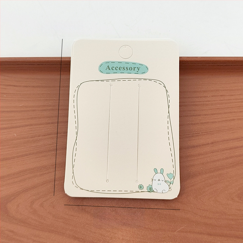 DIY бижутерски аксесоари от хартия - декоративни карти за опаковка с печат, модел Kazhi, лято 2025