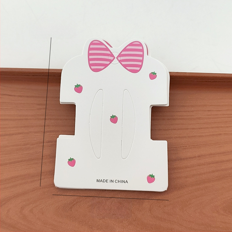 DIY бижутерски аксесоари от хартия - декоративни карти за опаковка с печат, модел Kazhi, лято 2025