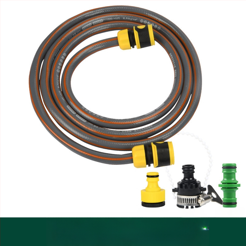 Lauko vejų laistymo sistema su automatiniu purškimu ir mikro purkštuvais, vandens vamzdis/žarna; Importuoti: Ne