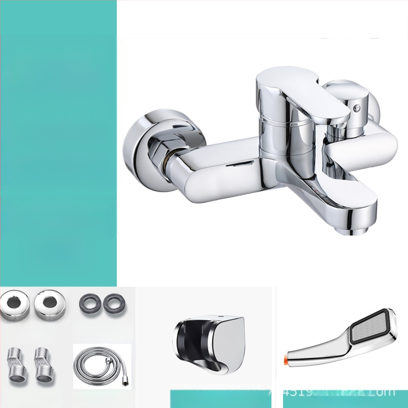 Vonios kambario trijų krypčių maišytuvo su šoniniu atidarymu, vario lydinio korpusas, keraminių diskinių vožtuvų, modelis 8889, sieninis montavimas