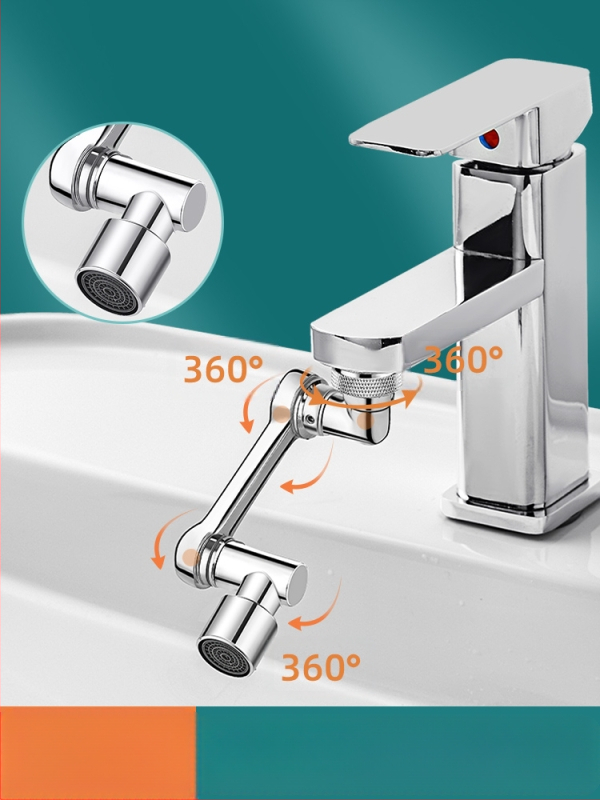 JXB-02 Mechaninis rankos išplėtėjas su pasukama daugiafunkcine jungtimi plautuvei, vieno prijungimo, CE sertifikatas