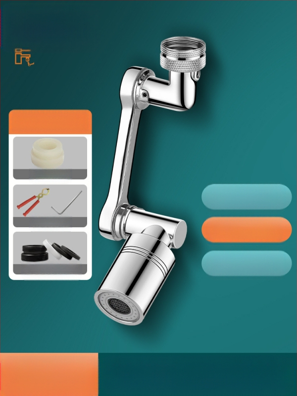 JXB-02 Mechaninis rankos išplėtėjas su pasukama daugiafunkcine jungtimi plautuvei, vieno prijungimo, CE sertifikatas