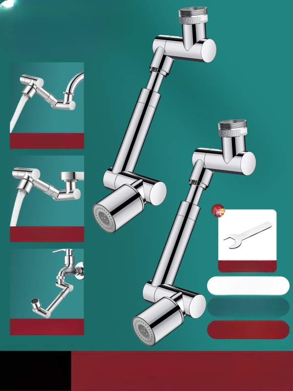 JXB-02 Mechaninis rankos išplėtėjas su pasukama daugiafunkcine jungtimi plautuvei, vieno prijungimo, CE sertifikatas