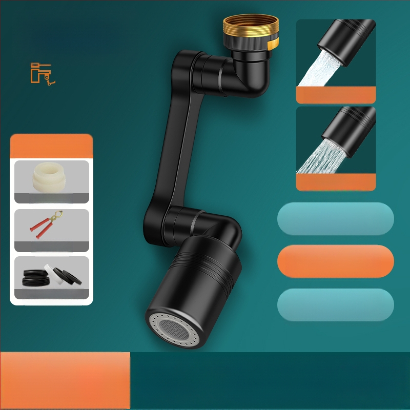 JXB-02 Mechaninis rankos išplėtėjas su pasukama daugiafunkcine jungtimi plautuvei, vieno prijungimo, CE sertifikatas