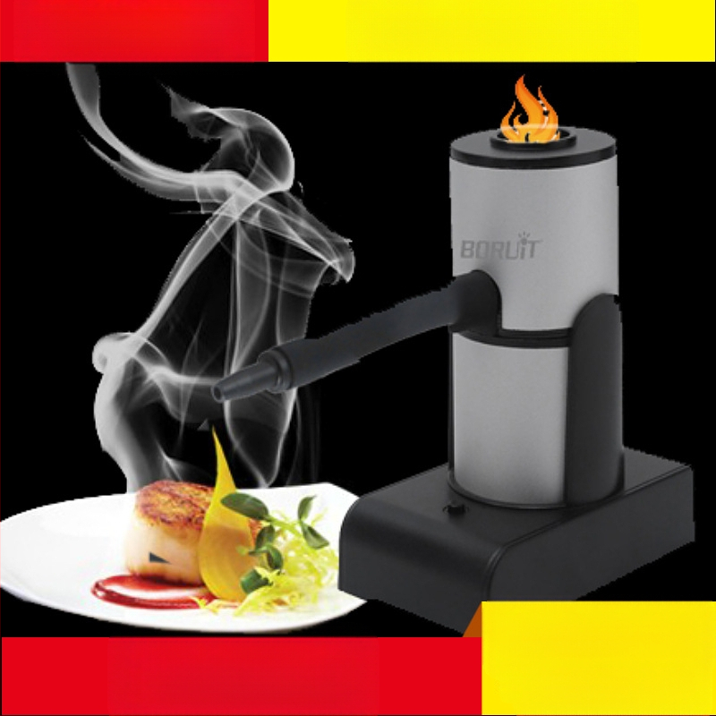 Maisto rūkymo rinkinys, molekulinė gastronomija, kokteiliai, meninis patiekalo pateikimas, prancūziškas stilius