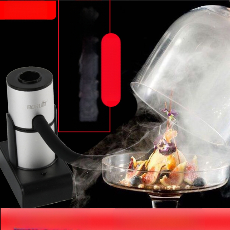 Maisto rūkymo rinkinys, molekulinė gastronomija, kokteiliai, meninis patiekalo pateikimas, prancūziškas stilius