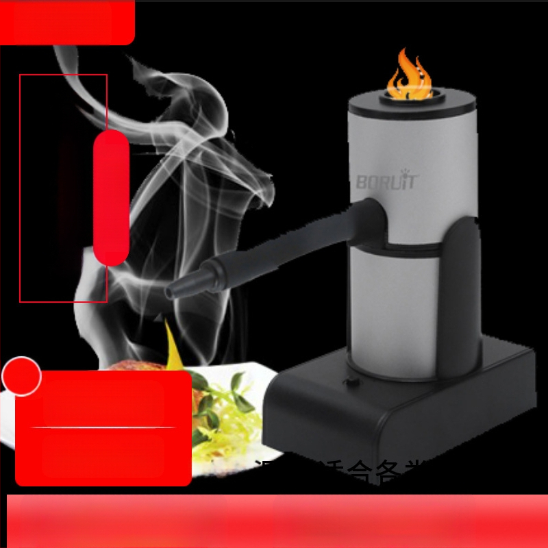 Maisto rūkymo rinkinys, molekulinė gastronomija, kokteiliai, meninis patiekalo pateikimas, prancūziškas stilius