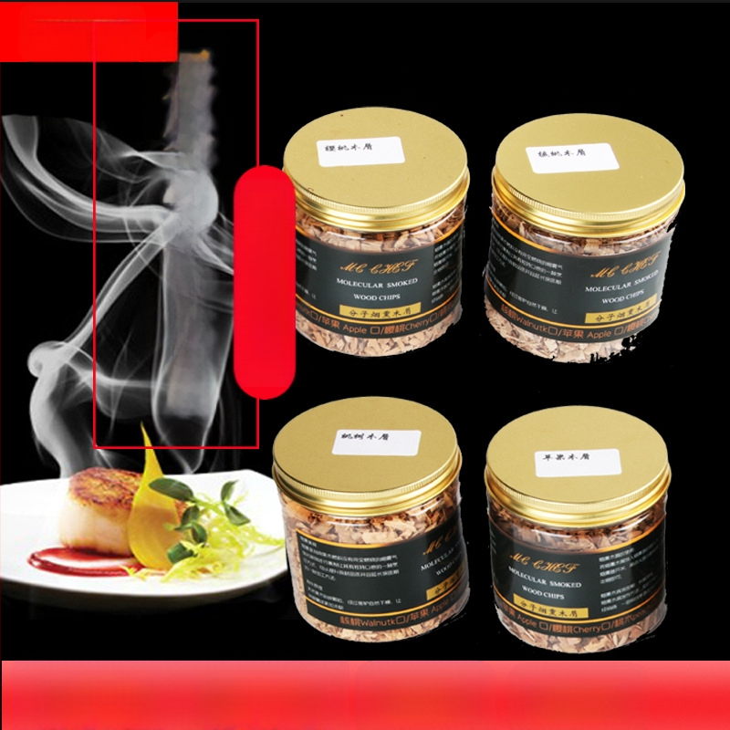 Maisto rūkymo rinkinys, molekulinė gastronomija, kokteiliai, meninis patiekalo pateikimas, prancūziškas stilius