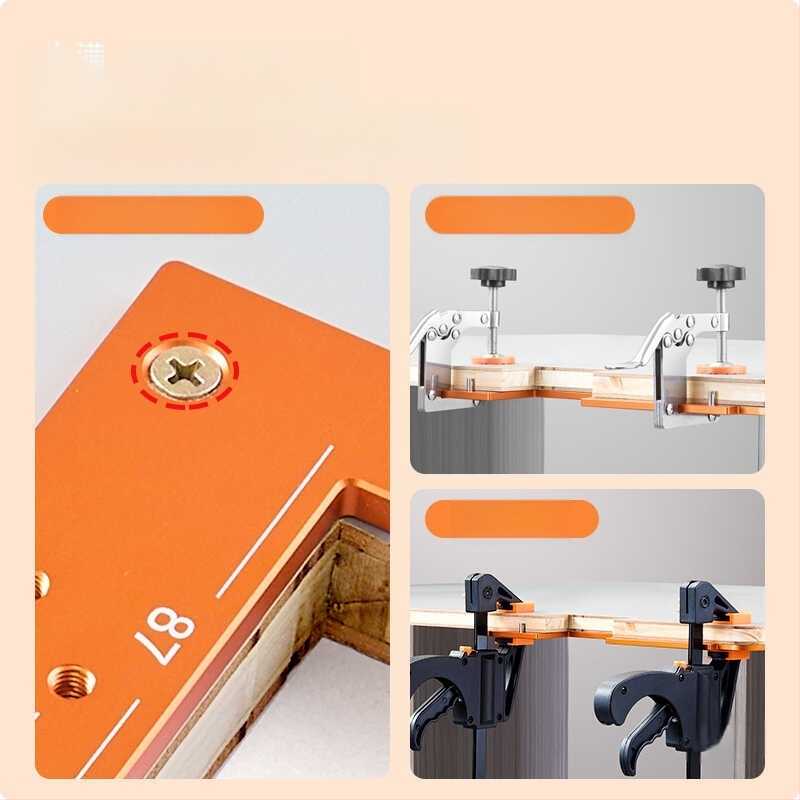 Aliuminio lydinio profilio įpjovimo forma be rankenos, dviejų paskirčių U formos įpjovimo forma medienos apdirbimui