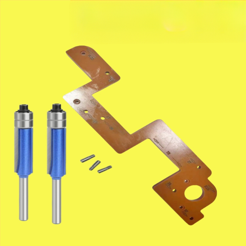 Aliuminio lydinio profilio įpjovimo forma be rankenos, dviejų paskirčių U formos įpjovimo forma medienos apdirbimui