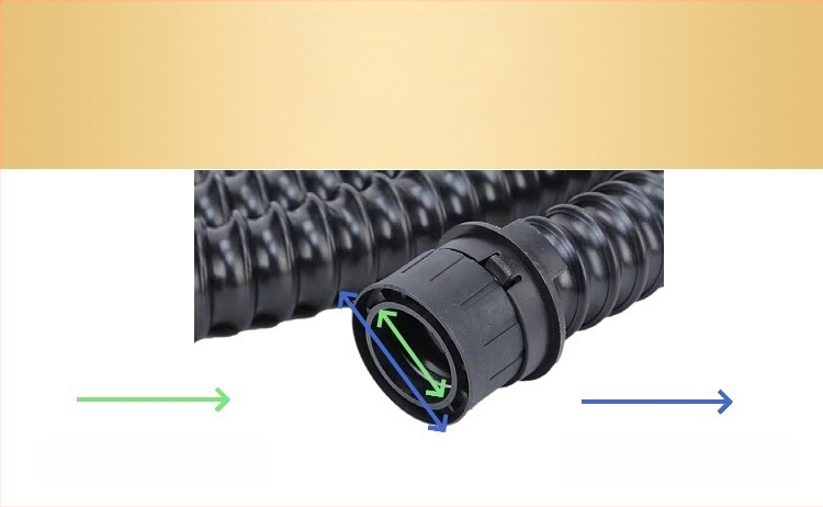 Резбована тръба за стенен шлайф – модел 3244, за прахосмукачка, издръжлива