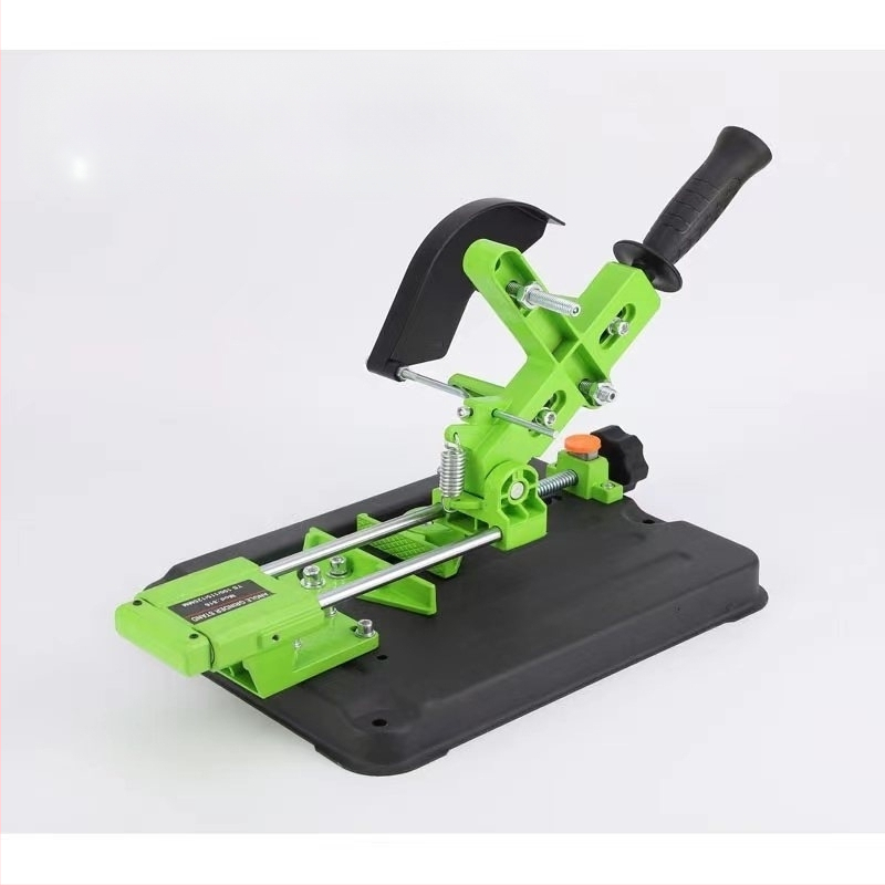 Държач за ъглошлайф с издърпващ прът, универсална многофункционална стойка за електрически шлайф, 12V