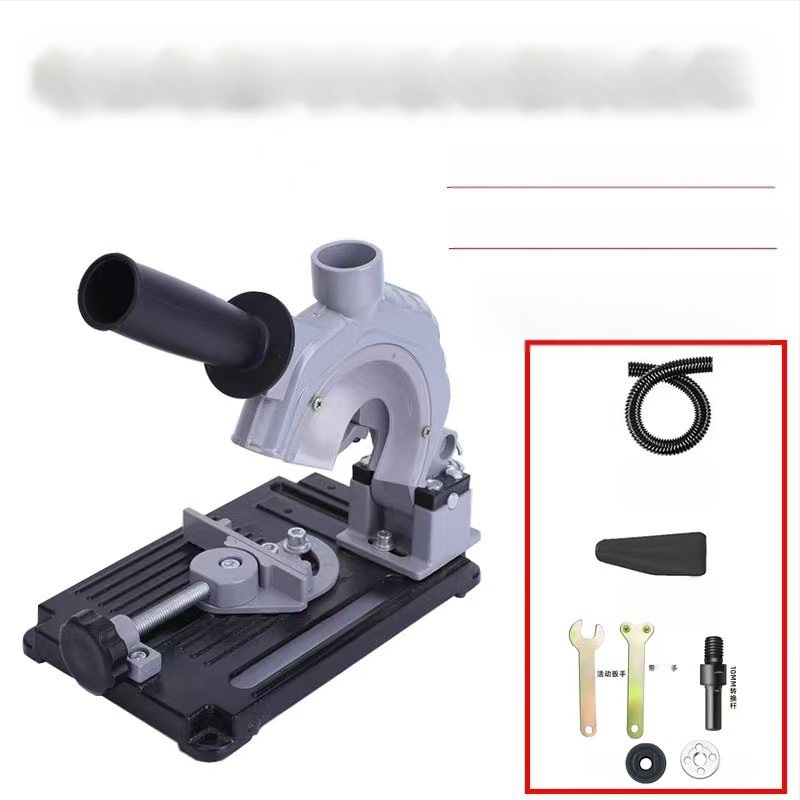 Държач за ъглошлайф с издърпващ прът, универсална многофункционална стойка за електрически шлайф, 12V