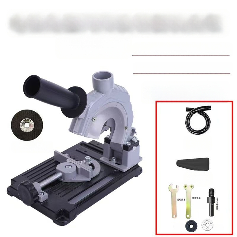 Държач за ъглошлайф с издърпващ прът, универсална многофункционална стойка за електрически шлайф, 12V