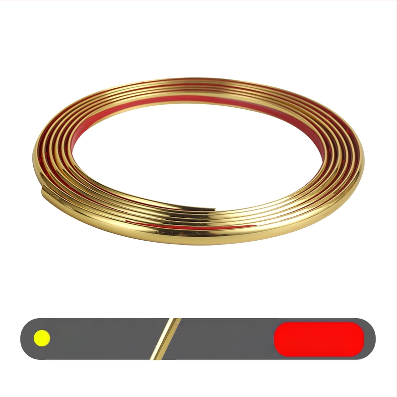 PVC самозалепваща декоративна лента за стени | еднотонен модел, модерен минималистичен стил, инсталация: само подлакътници