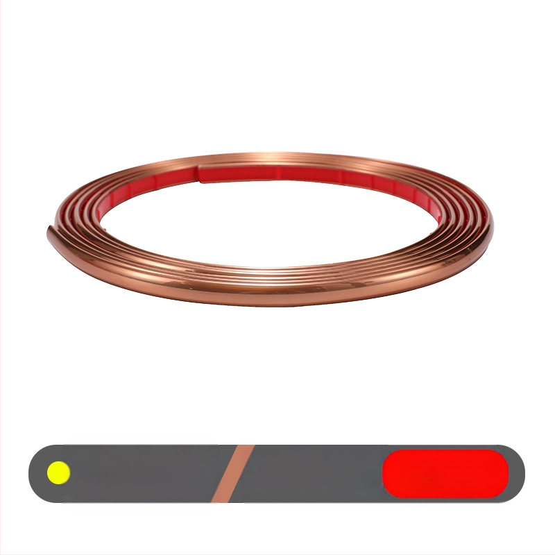 PVC самозалепваща декоративна лента за стени | еднотонен модел, модерен минималистичен стил, инсталация: само подлакътници