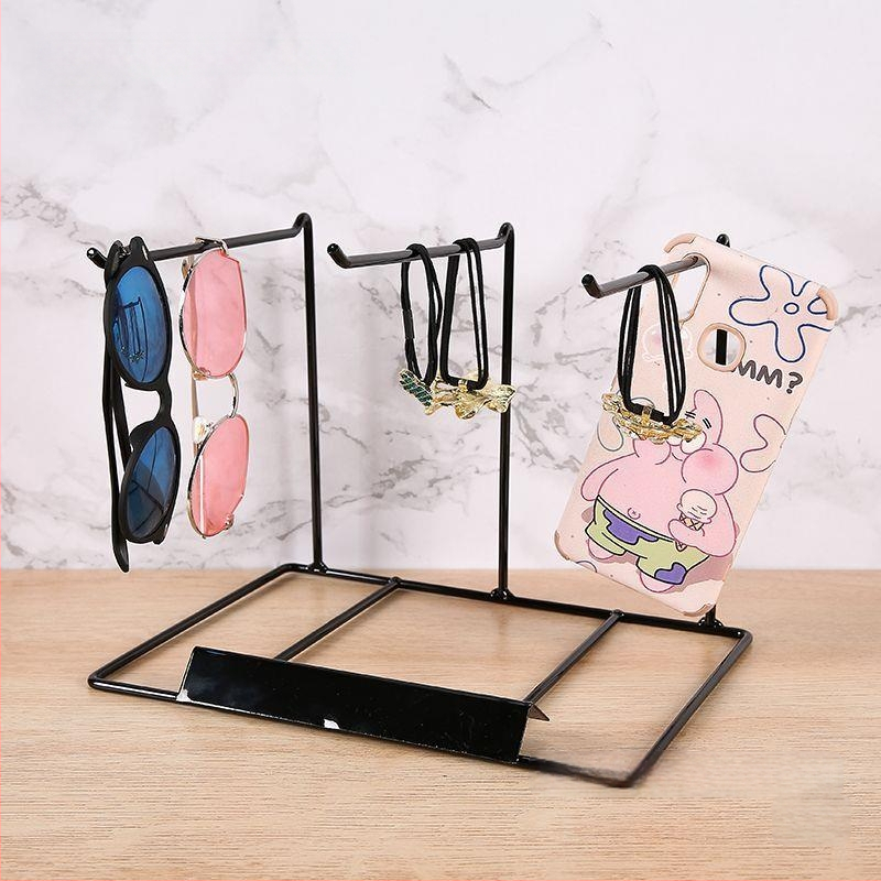 Suport ridicat pentru bijuterii, pentru cercei, rezistent la praf