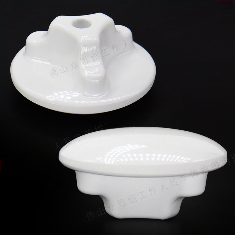 Stomatoloģiskā krēsla piederums ar keramisko vāciņu, plastmasas filtru, stikla trauku un ventili