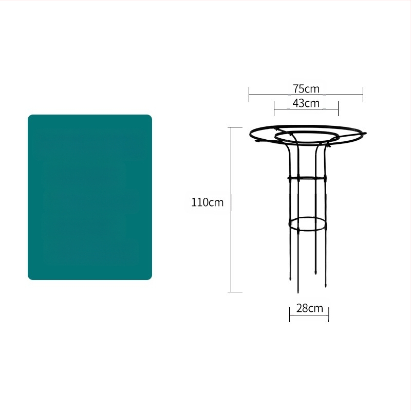 Kopimoji rėmas augalams su gėlių vazonų laikikliu ir balkono lentyna, plieninės vamzdžiai su plastiko danga, pastoralinis stilius, derinamas naudojimas