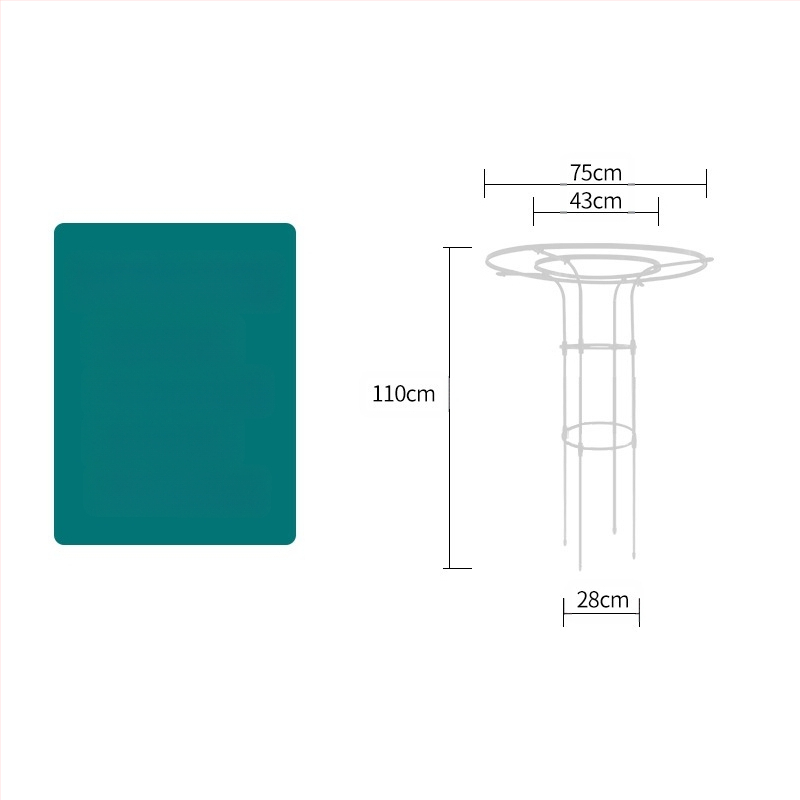 Kopimoji rėmas augalams su gėlių vazonų laikikliu ir balkono lentyna, plieninės vamzdžiai su plastiko danga, pastoralinis stilius, derinamas naudojimas