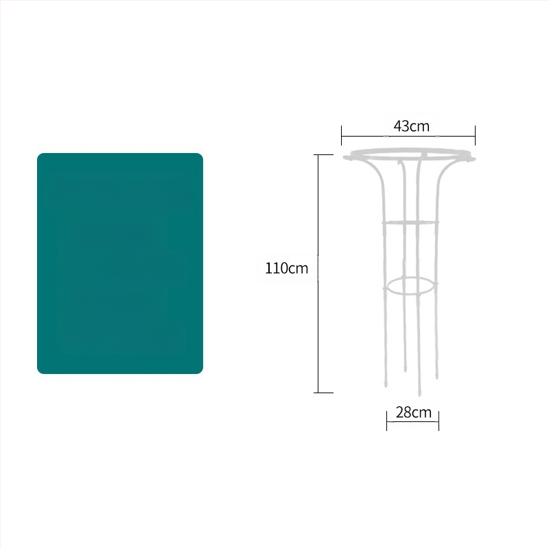 Kopimoji rėmas augalams su gėlių vazonų laikikliu ir balkono lentyna, plieninės vamzdžiai su plastiko danga, pastoralinis stilius, derinamas naudojimas