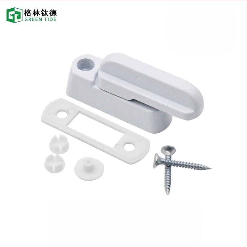 T tipo durų ir langų spyna, be gręžimo, lydinio, su raktu, prieš vagystę