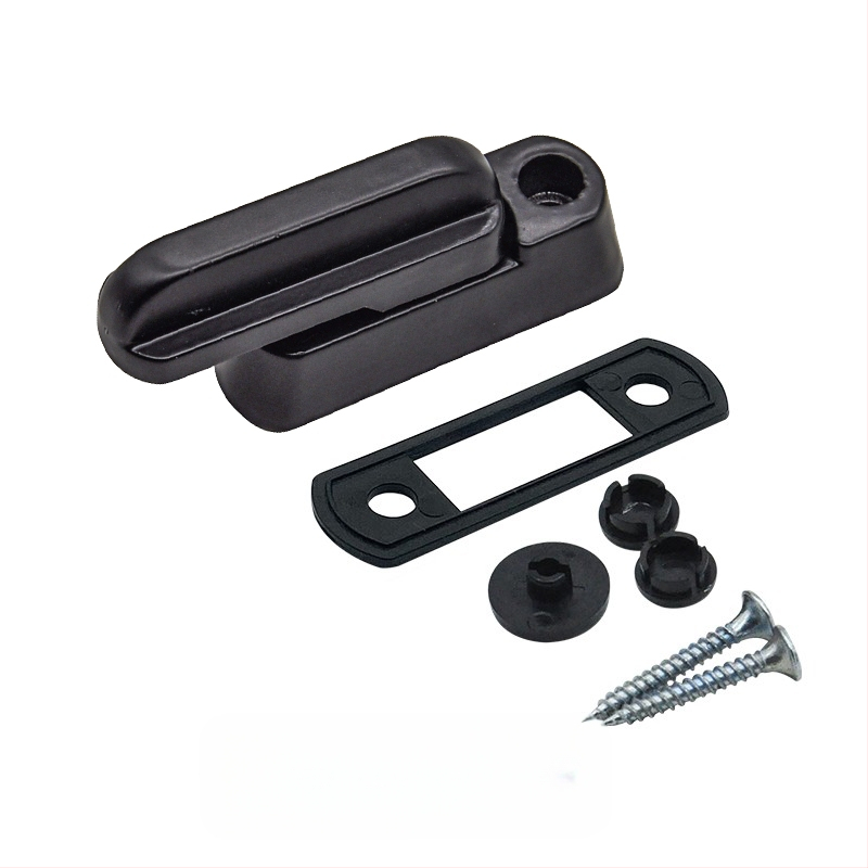 T tipo durų ir langų spyna, be gręžimo, lydinio, su raktu, prieš vagystę